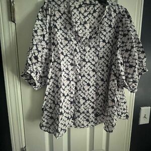 Banana Republic Floral Print  Blouse